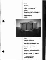 Bose MediaMate® computer speakers Owner's manual