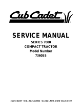 Cub Cadet 7360SS User manual