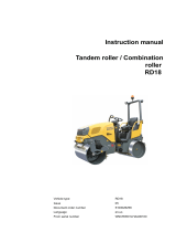 Wacker Neuson RD18-80 SE User manual