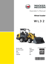 Wacker Neuson WL32 User manual