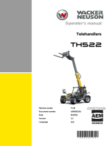 Wacker Neuson TH522 User manual