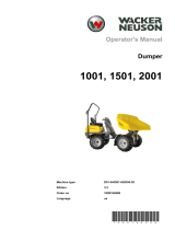 Wacker Neuson 1001 User manual