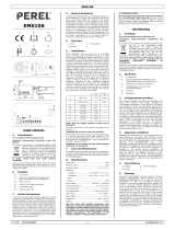 Perel EMS106 Motion Detector User manual