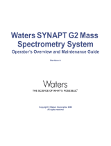 Waters SYNAPT G2 Operator's, Overview And Maintenance Manual
