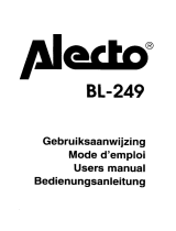 Alecto BL-249 Owner's manual