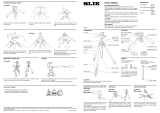 SLIK 615-320 / PRO 500DX TRIPOD Owner's manual