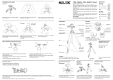 SLIK 615-780 / PRO 780DX TRIPOD Owner's manual