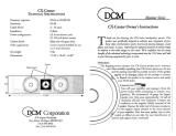 Dcm CX-Center Owner's manual