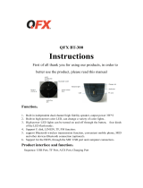 QFX BT-300 User manual