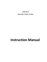 QFX KAR-812 User manual