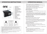 QFX R-37 User manual