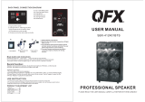 QFX SBX-412401BTS User manual
