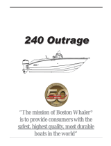 Boston Whaler 240 Outrage Owner's manual