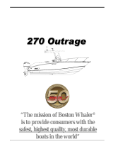 whaler 270 Outrage Owner's manual