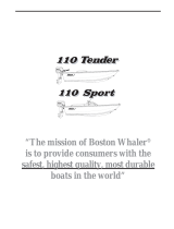Boston Whaler 110 Sport Owner's manual