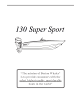 Boston Whaler 150 Super Sport User manual