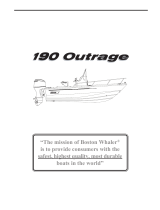 Boston Whaler 190 Outrage User manual