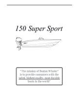 Boston Whaler 150 Super Sport Owner's manual