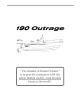 Boston Whaler 190 Outrage Owner's manual