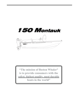 Boston Whaler 150 Montauk Owner's manual