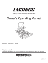 Baroness LM315GC Operating instructions