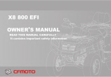 CFMoto CFORCE 800 Owner's manual