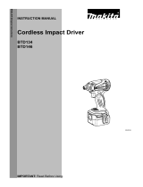 Makita BTD134 User manual