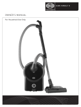 Sebo Airbelt D4 Premium Canister Vacuum Owner's manual