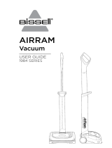 Bissell 1984 Air Ram Cordless Vacuum User manual