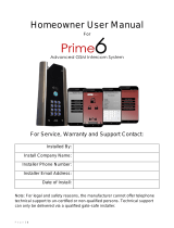 AES Cellcom Prime 6 Owner's manual