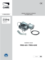 CAME Frog-A 24V Owner's manual