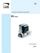 CAME BX-10 Owner's manual