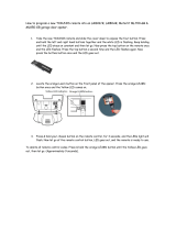 Chamberlain Motorlift TX4UNIS Remote Controls Owner's manual