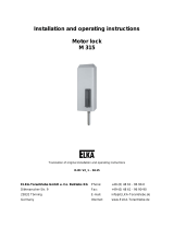 ELKA M315 Owner's manual