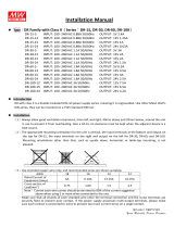 Meanwell DR series Installation guide