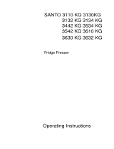 AEG SANTO 3630 KG Owner's manual
