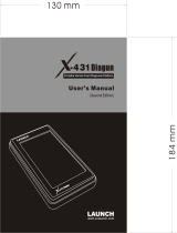 LAUNCH TECH XUJ02DIAGUN User manual