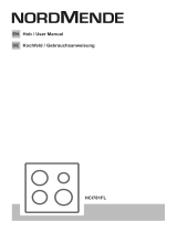Nordmende HCI781FL Kochfeld User manual