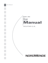Nordmende WD1475SL User manual