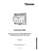 Zennio ZDI-RGBDX4 Owner's manual