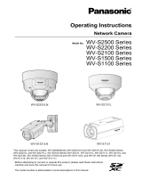 Panasonic WV-S1100 Series Operating Instructions Manual