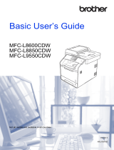 Brother MFC-L8600CDW User manual