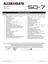 ALLEN & HEATH SQ7 User manual