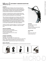 Audix Micro-D User manual