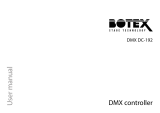 Botex Controller DMX DC-192 User manual