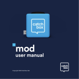 Catchbox MOD User manual