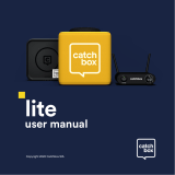 Catchbox Lite Owner's manual
