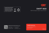 CVW SWIFT 800 User manual