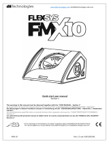 dB Technologies FMX 10 Quick start guide