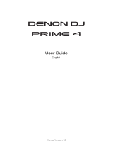 Denon DJ Prime 4 White Edition User manual